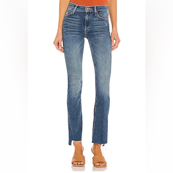 Mother Runaway Step Fray Jeans | Color: Leaps and Bounds | Size 30 - Picture 9 of 10